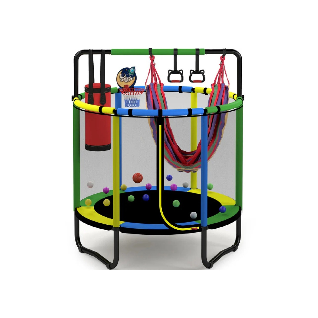 Small Trampoline for Kids – Fun Exercise & Play Gift for Boys & Girls