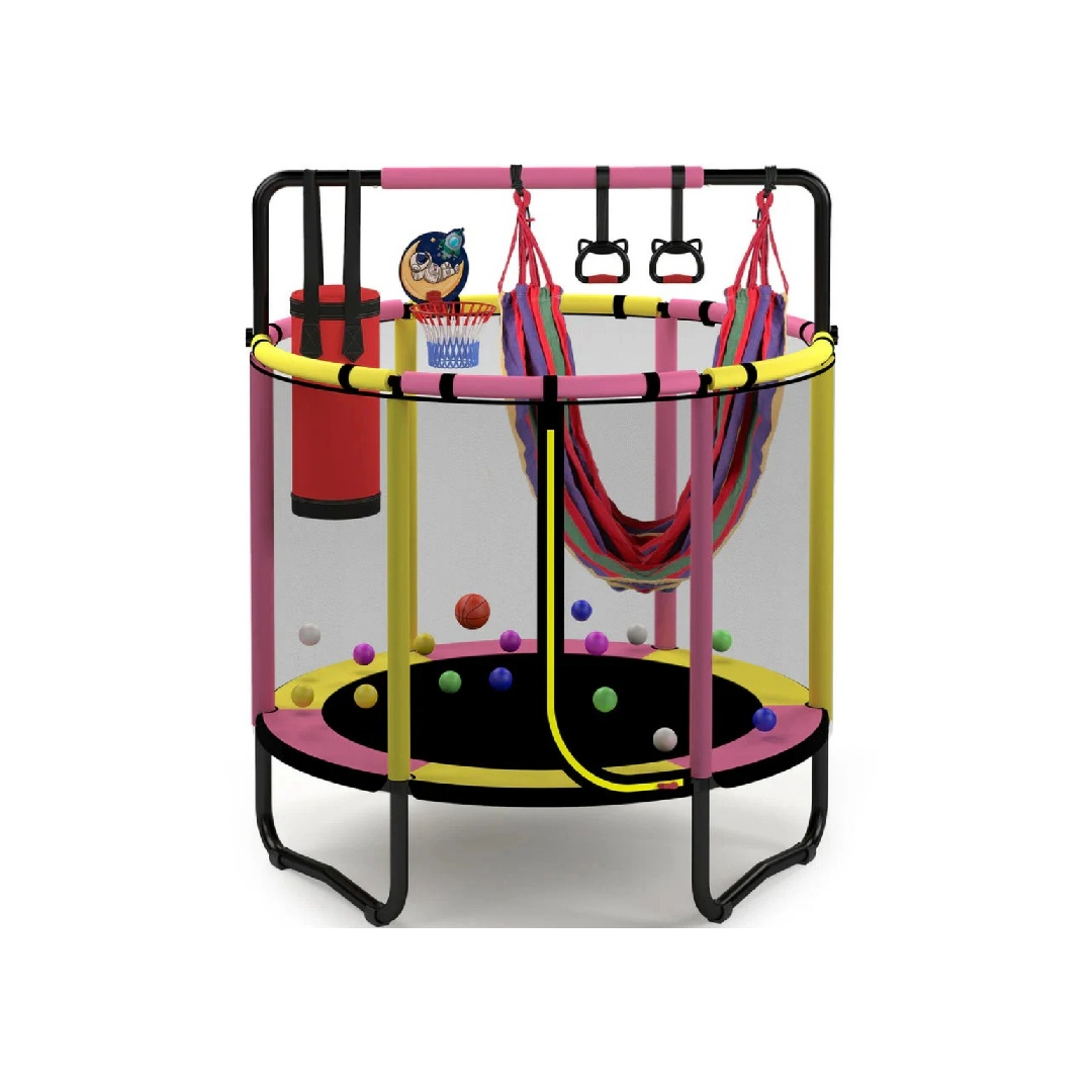 Small Trampoline for Kids – Fun Exercise & Play Gift for Boys & Girls