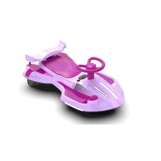 Kids 12V Electric Wiggle Car – Fun Ride with Lights and Bluetooth